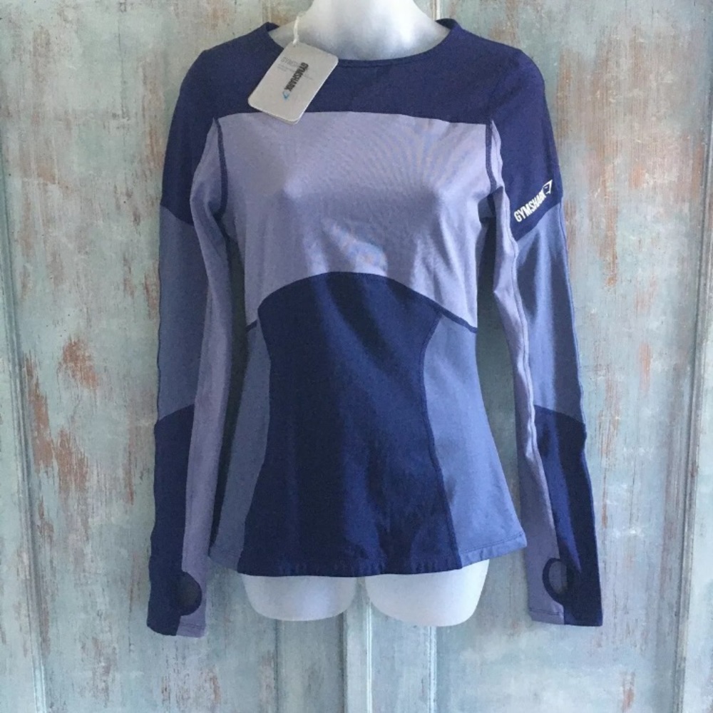 NWT Gymshark Illusion Long Sleeve Size Medium